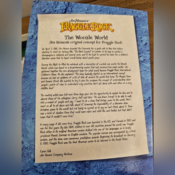 FRAGGLE ROCK Jim Henson Complete 1st Season Box Set - Picture 9 of 10